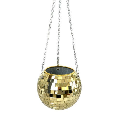 Disco ball planter - disco, wall