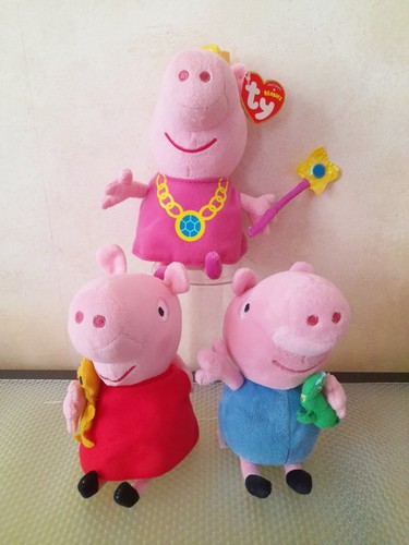 Peppa pig soft toys - peppa,