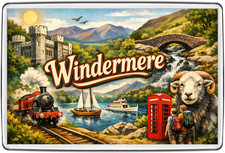 Windermere Lake District Steam