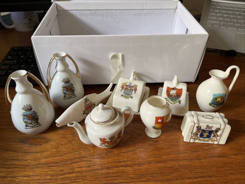 Crested china various - various,