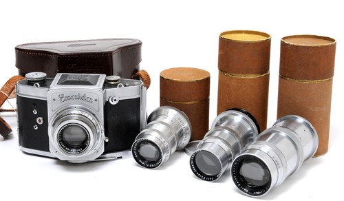Exakta pre war set 4x - exakta,