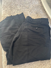 ⭐ GENUINE EX POLICE SECURITY GUARD TROUSERS 36W SHORT 90S FREE POST SY7 ⭐