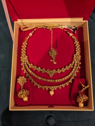 Indian jewellery set bridal - jewellery,