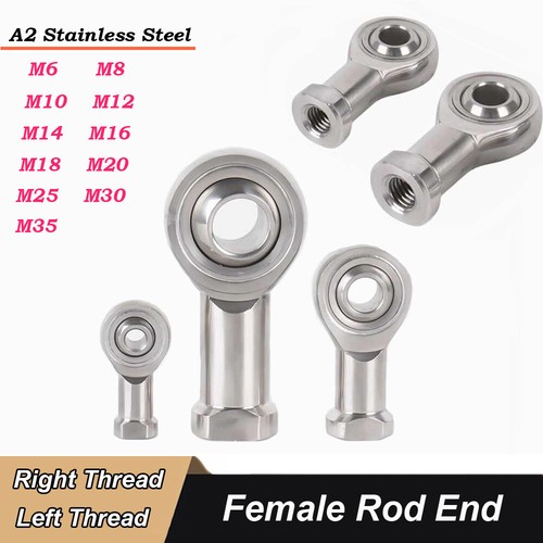 M30 female rod end a2 - m6-m30, end,