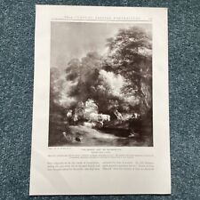 THE MARKET CART, by  Gainsborough,  Print