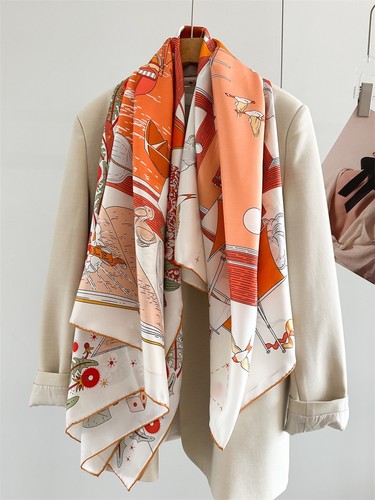 100 mulberry silk scarf - 100%,