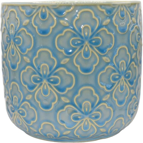 Ceramic flower pot drainage - flower,