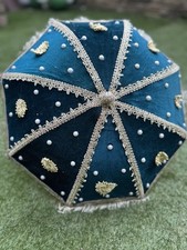 Green Beautiful Umbrella Wedding -handmade-Pakistani-Shadi Season-indian-Mehndi