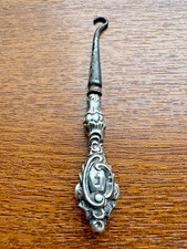 Antique Sterling Silver Button