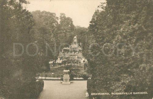 Gravesend vtg postcard 1910 - vtg,