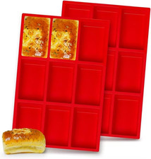 Mini Loaf Pan Silicone 2 PCS