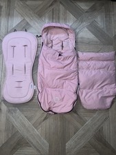 Bugaboo High Performance Footmuff and liner Soft Pink 