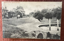 Antique postcard epsom common - antique,