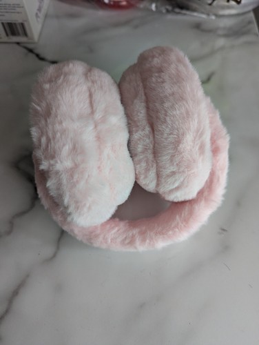 Pink fluffy ear - , with