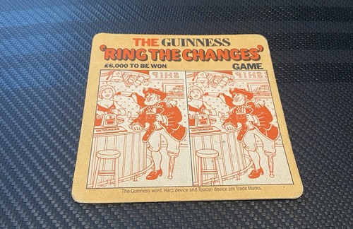 Guinness beer mat - guinness,