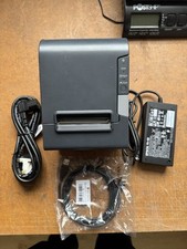 Epson TM-T88V M244A Receipt printer  USB & SERIAL With Power Supply & USB Cable.