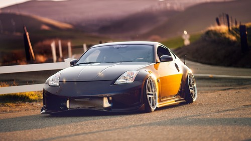 Cars nissan 350z - , slammed