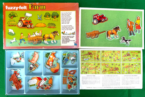 Fuzzy felt farm - farm,