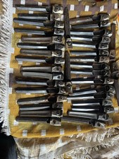 36 (18 Stair) Set Of Metal Carpet Clips Vintage Antique Retro