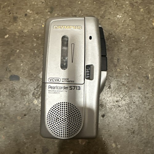 Silver olympus pearlcorder - silver,