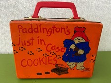 Paddington Bear cookie tin