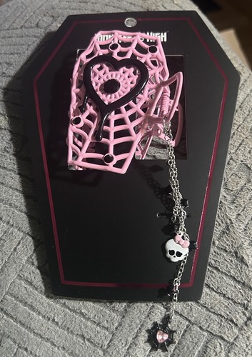Monster high pink coffin - pink, hair