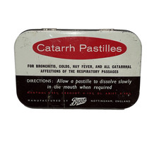 Vintage Boots Catarrh