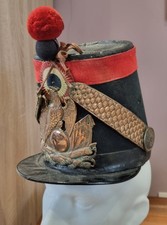 Rare Original French Army Model 1848 Garde National Shako Helmet Crimean War