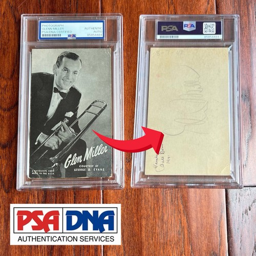 Glenn miller autograph - autograph, photo