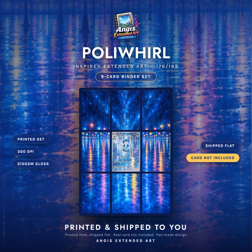 Pokemon poliwhirl 176 - pokemon, 176/165