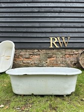 Vintage Enamelled Baby bath /