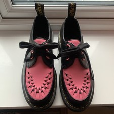 Dr Martens x Lazy Oaf Limited Edition Mint Condition UK 8 Platform Creepers Rare