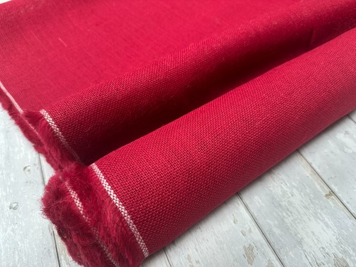 Burgundy hessian jute 10oz - jute,