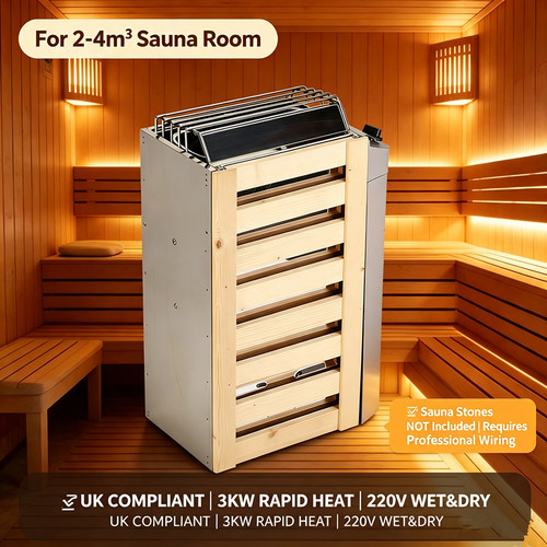 3kw electric sauna heater - electric,