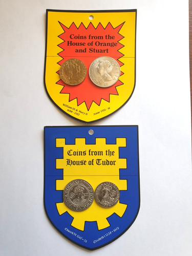 Four reproduction coins house - four,