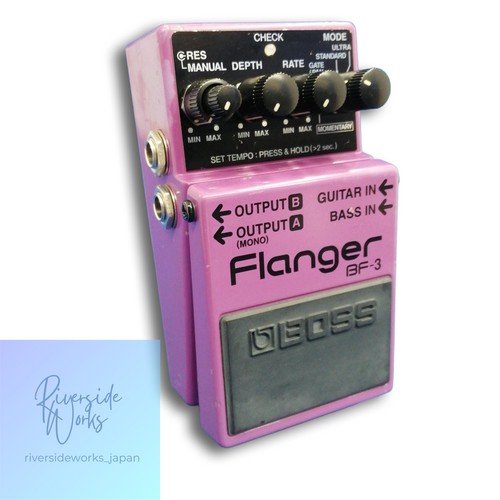 Boss flanger effect pedal - bf-3,