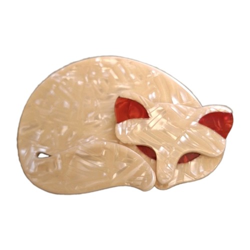 Lea stein genuine brooch - stein,