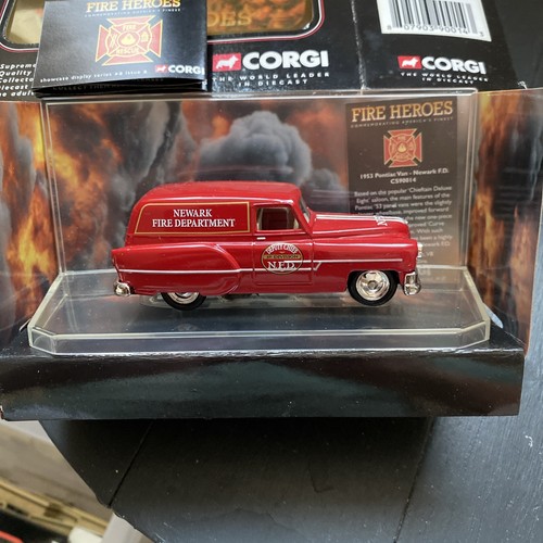 Corgi fire heroes pontiac - heroes, van