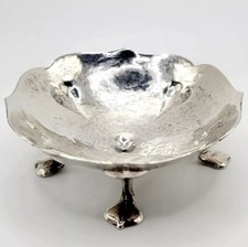 1901 LIBERTY SILVER DISH, CYMRIC ARTS AND CRAFTS, ARCHIBALD KNOX OLIVER BAKER 
