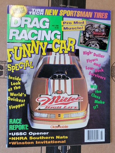 Drag racing magazine july - drag,