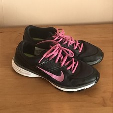 Ladies Nike Flywire Pro 2 Wellbeing Trainers Size Uk5 Dual Fusion Sole Pink Lace
