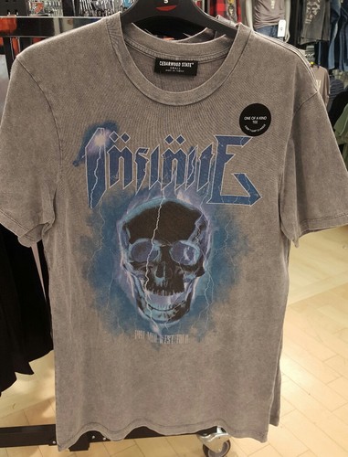 Mens infinite skull tshirt - mens,