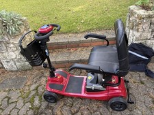 Lightweight Mobility Scooter - Liberty Vogue/Autochair Halo/Travel Size Red