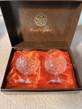 Brandy glasses hand cut - glasses,