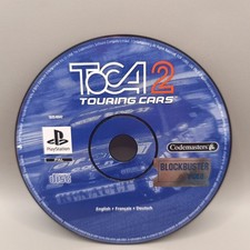 Toco Touring Cars 2 Playstation 1 Game PS1 *Ex Rental Disc Only*