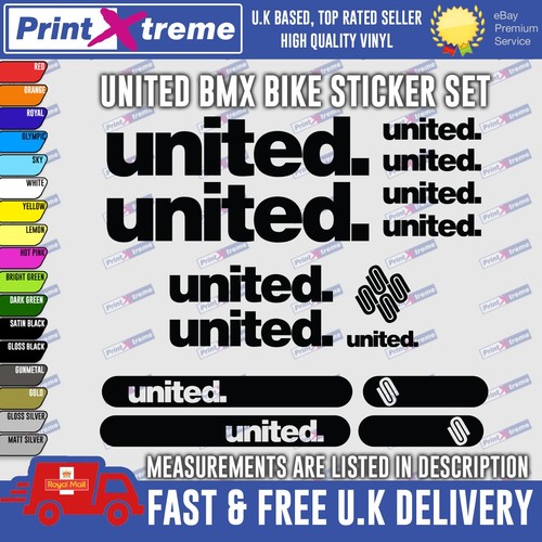 United bmx bikes - bmx, vinyl