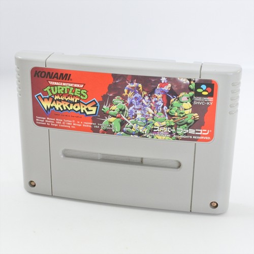 Super famicom teenage mutant - teenage,