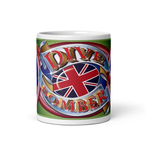 Dive bomber tea mug funfair - bomber,