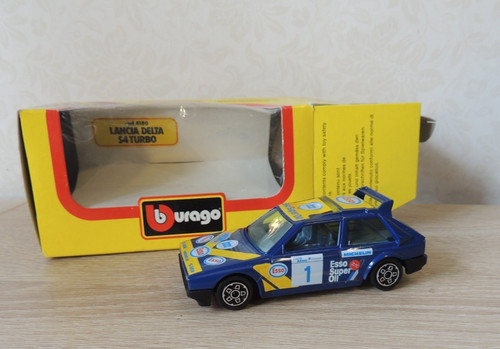 Bburago lancia delta turbo - bburago,