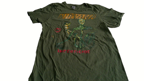 Nirvana incesticide shirt - nirvana, t